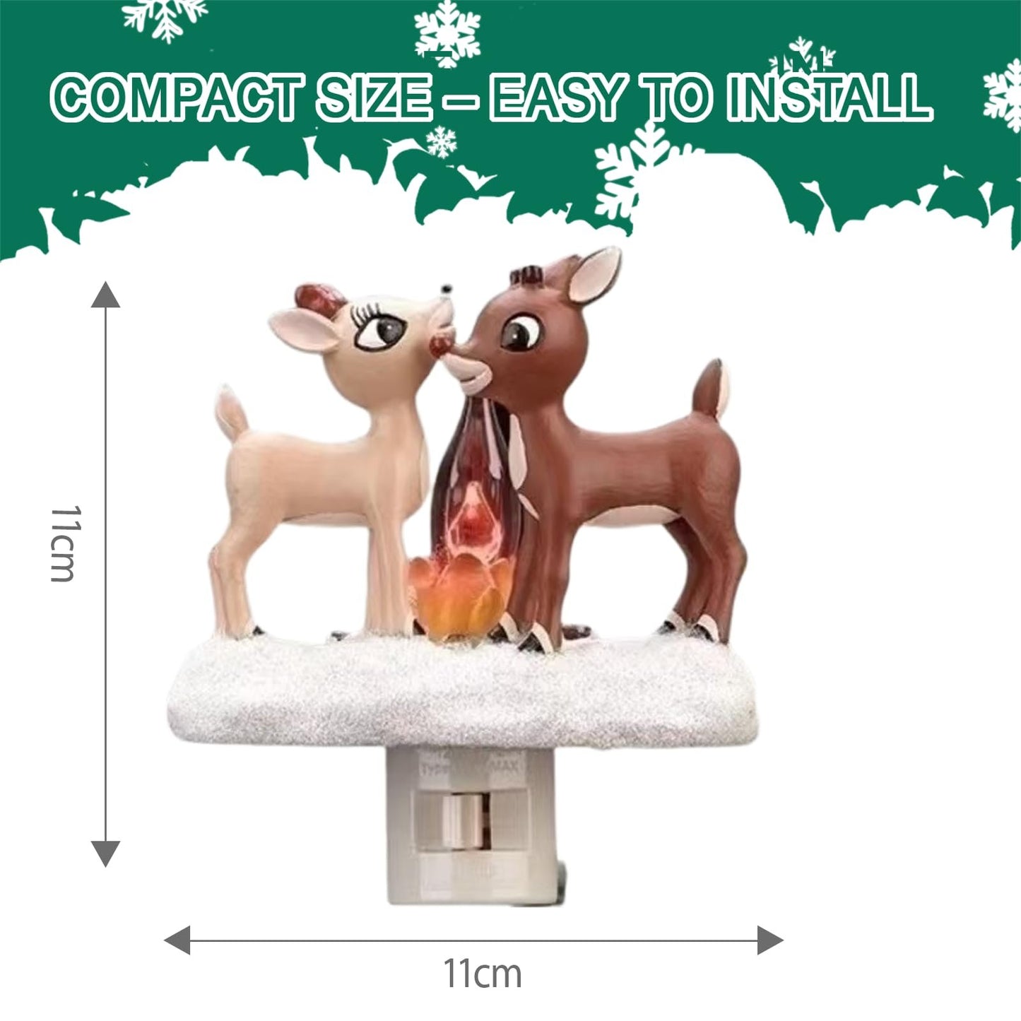 Christmas Reindeer Campfire Nightlight🦌