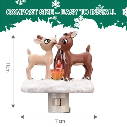 Christmas Reindeer Campfire Nightlight🦌