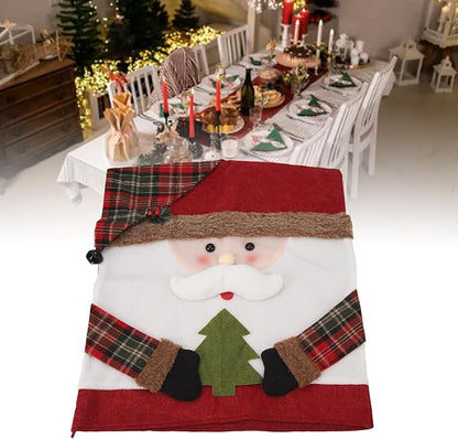 2025 Christmas New Arrivals Hot Sale - Soft, Wrinkle-Resistant, Non-Slip Christmas Dinner Chair Covers