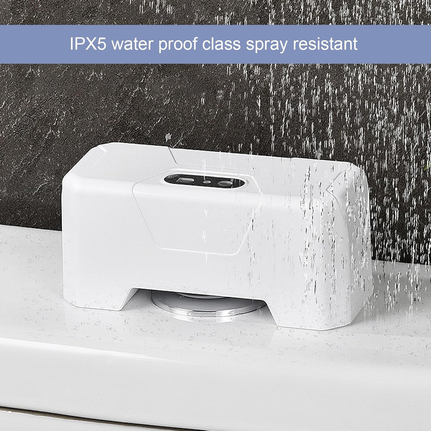 Motion Sensor Toilet Flusher, High-Efficiency Cleaning with Easy 50% Water Savings