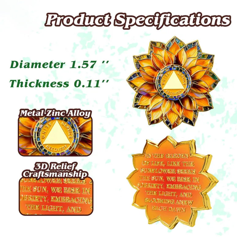 Recovery Commemorative Coin: An Inspiring Milestone Gift for Recovery