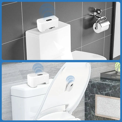 Motion Sensor Toilet Flusher, High-Efficiency Cleaning with Easy 50% Water Savings