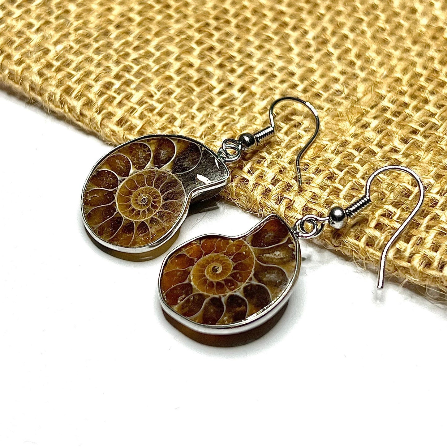 Natural Ammonite Fossil 925 Sterling Silver Pendant – One-of-a-Kind Nautilus Necklace