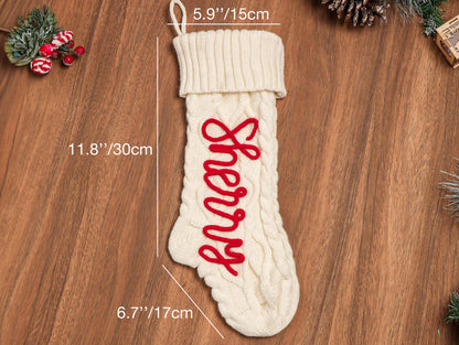 Personalized New Embroidered Name Family Christmas Stocking