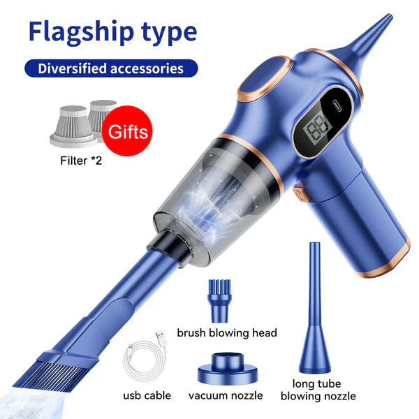 9500000Pa 5-in-1 Wireless Portable Vacuum Cleaner