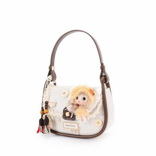 High-quality Handmade Fairy Style Shoulder Bag-Carry Cuteness and Elegance Everywhere