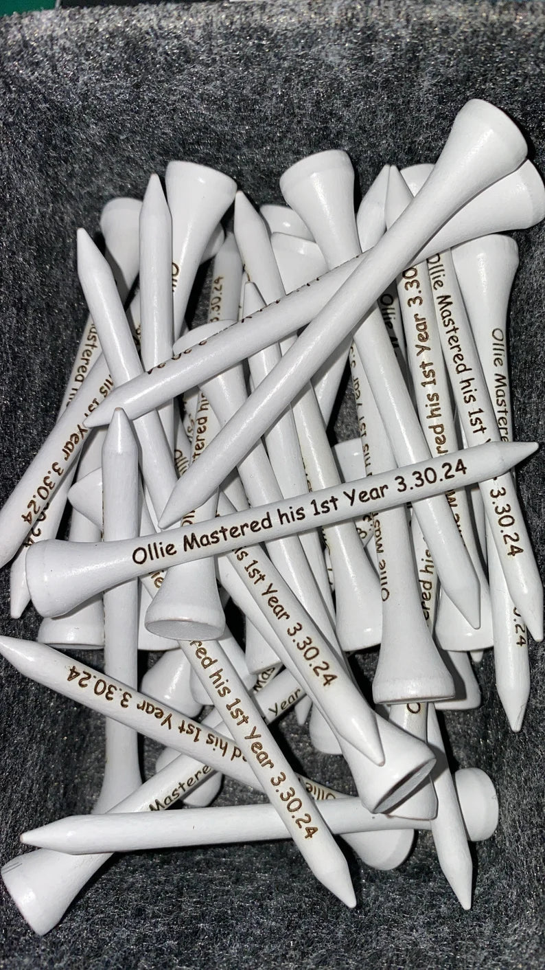 Personalized Golf Tees