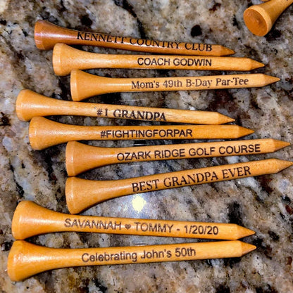 Personalized Golf Tees