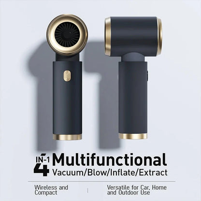 Mini Portable Wireless Car Vacuum Cleaner - Powerful Handheld Vacuum for Car and Home Cleaning